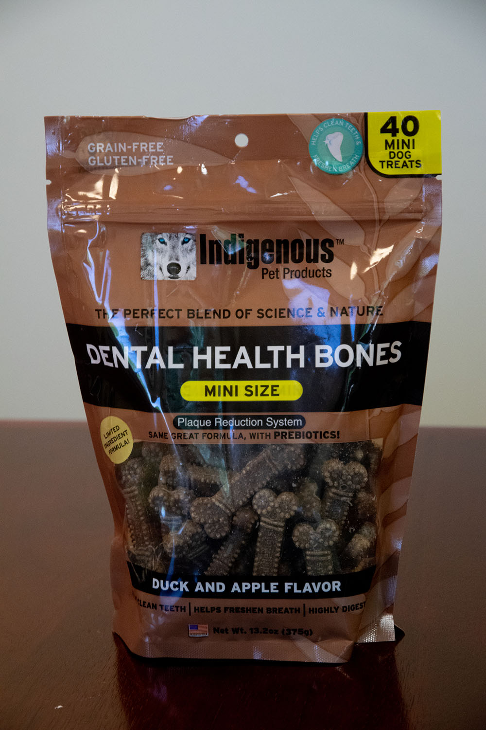 package of dental health bones